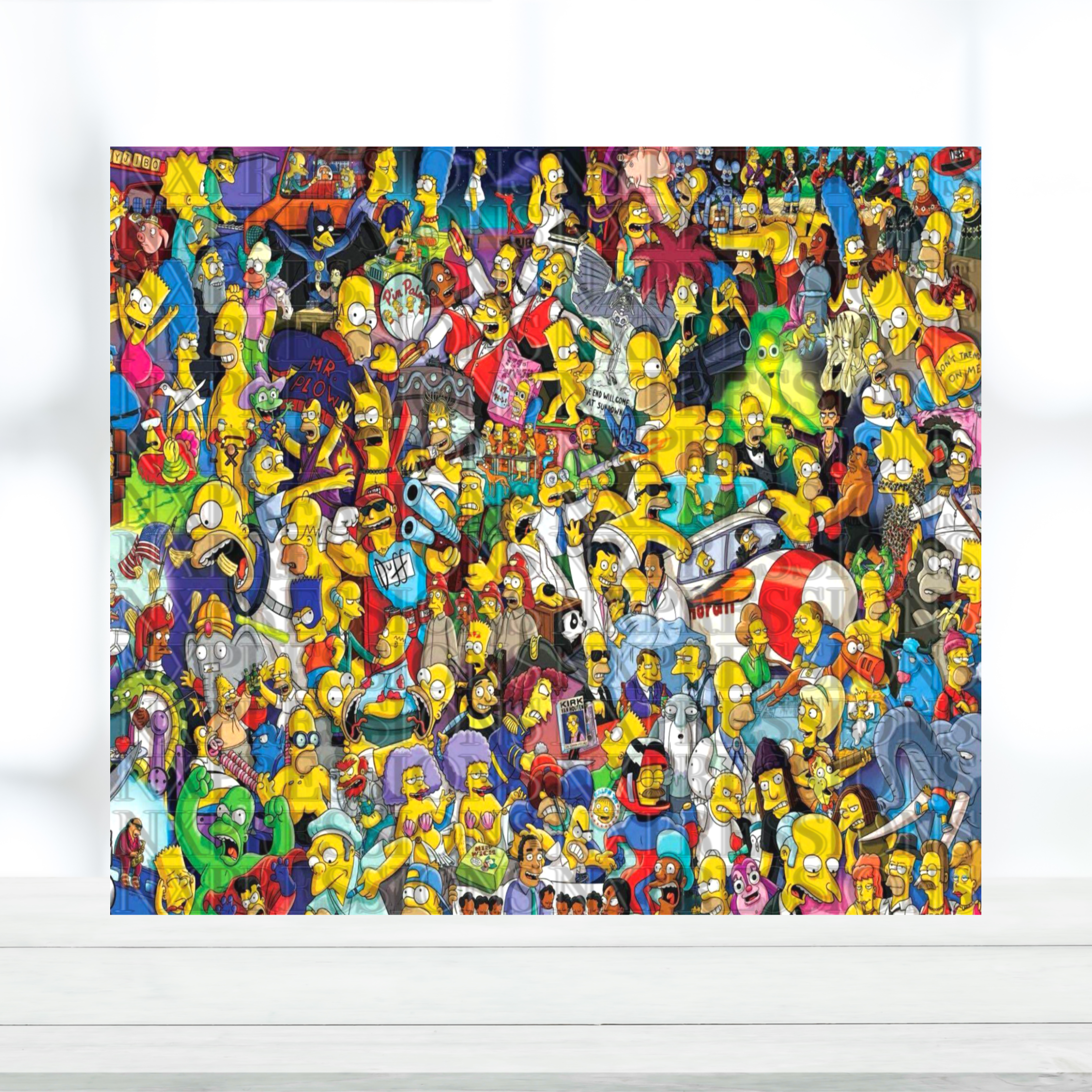 The Simpsons Collage