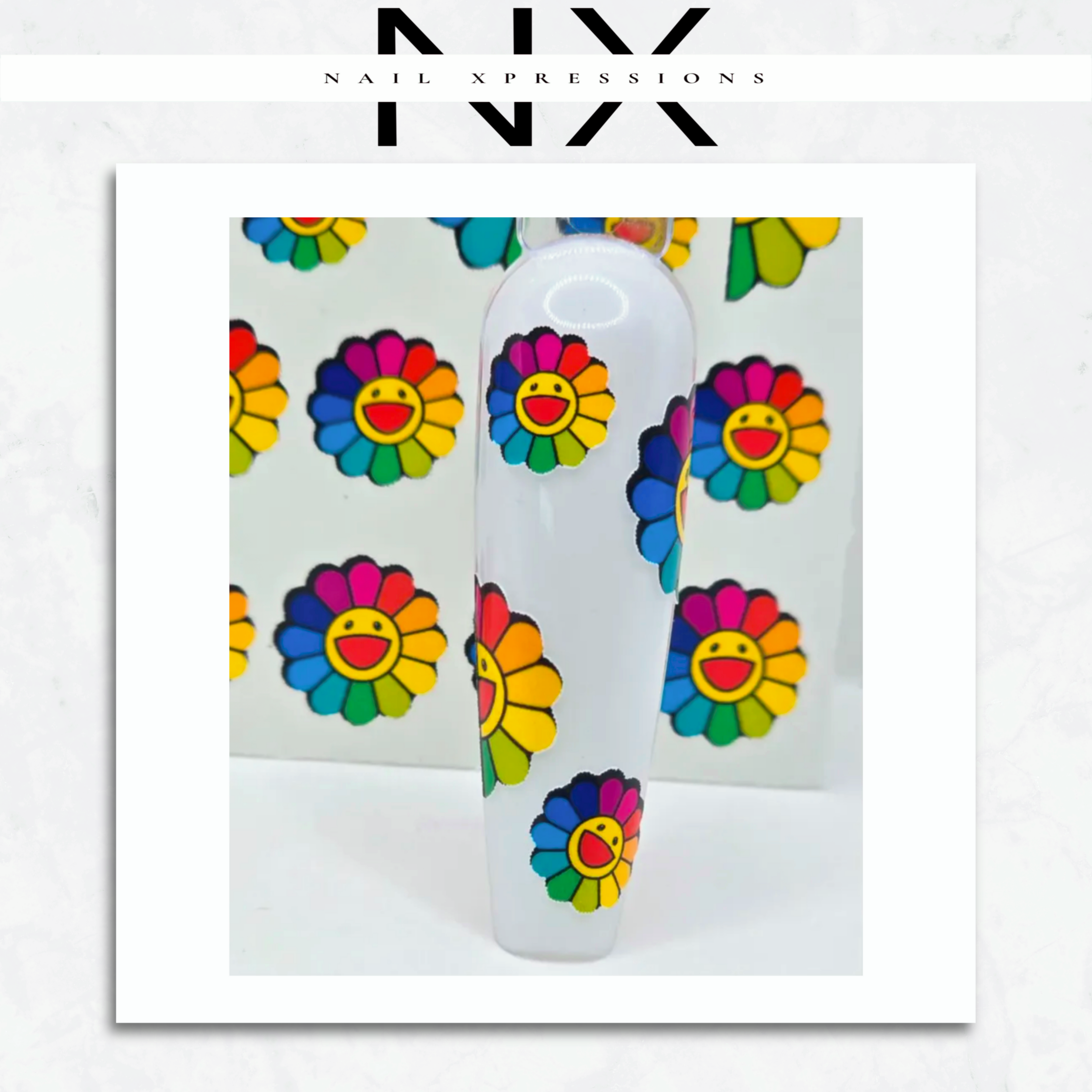 Takashi Flower Nail Sticker