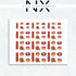 Football Nail Art Forty Niners  | Football Nail Stickers or Nail Water Decals