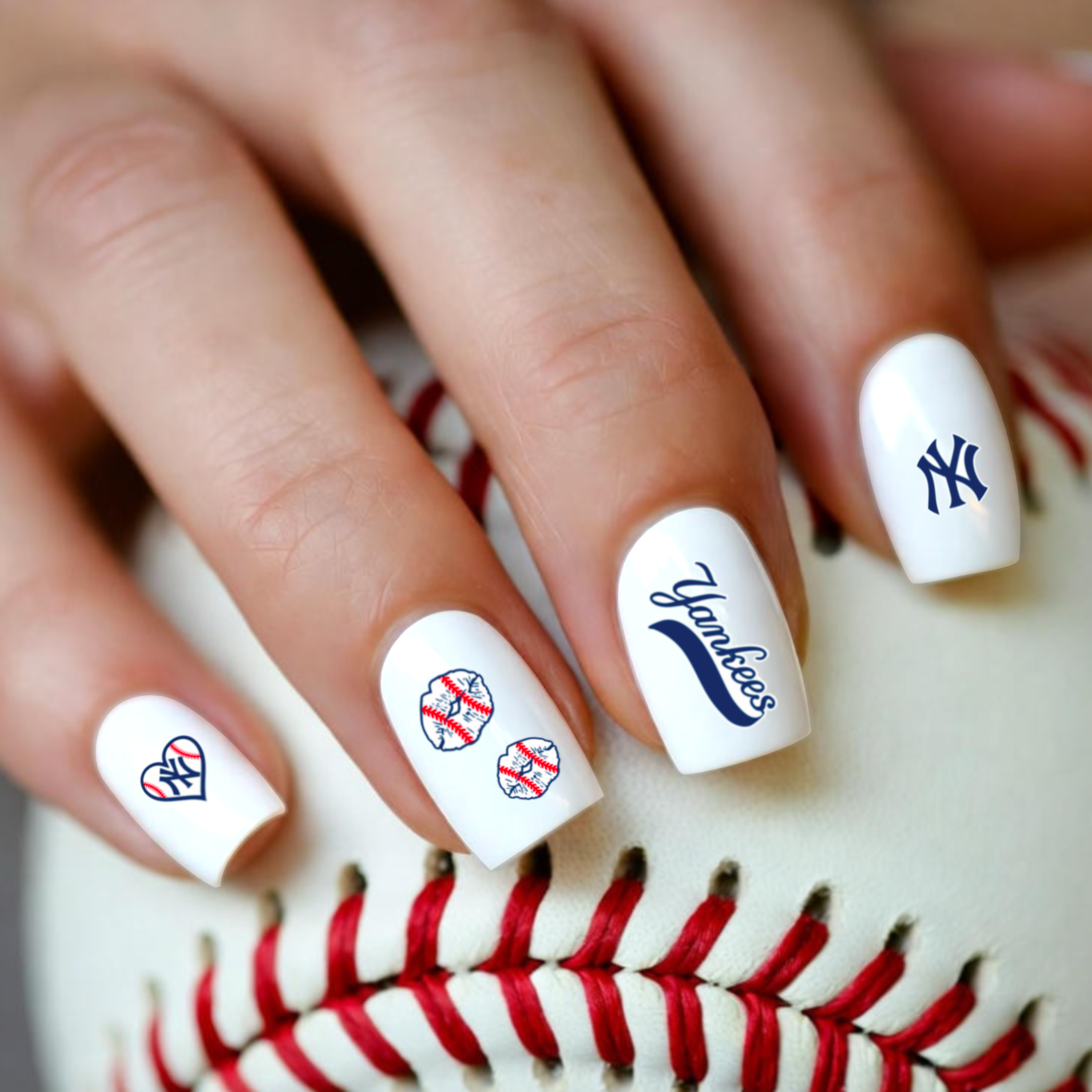 The Yankees Nail Stickers