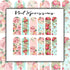 Floral Vintage Mix Nail Wraps | Nail Art Wrap | Water Transfer Nail Wrap | Custom Nail Wraps