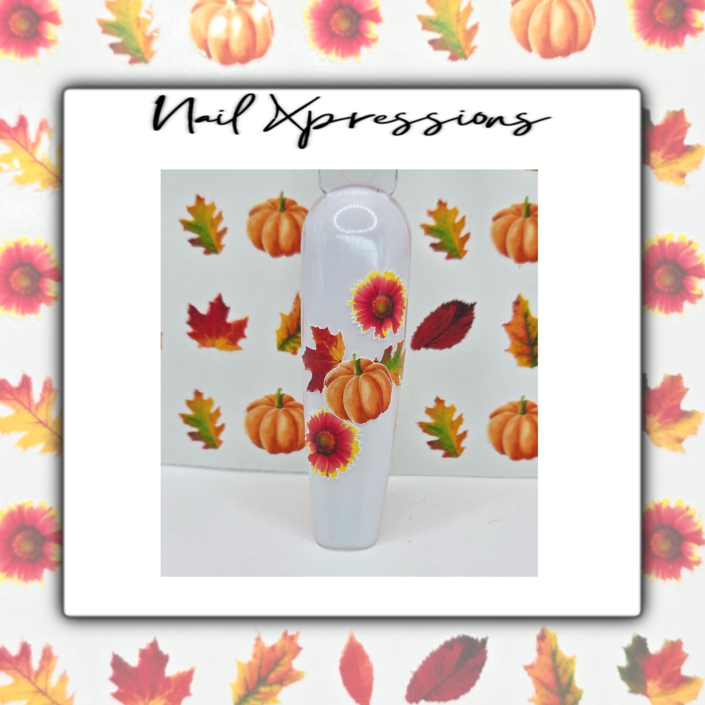 Fall Nail Decals