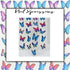 Butterflies Nail Stickers