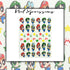 Gamer Girls Nail Stickers or Water Decals | Cartoon Nail Art | Gamers Nail Art | Fun Nails | Nail Stickers | Nail Decals