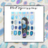 Holographic Geode Nail Stickers
