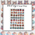 Fall Pumpkins Nail Art Stickers