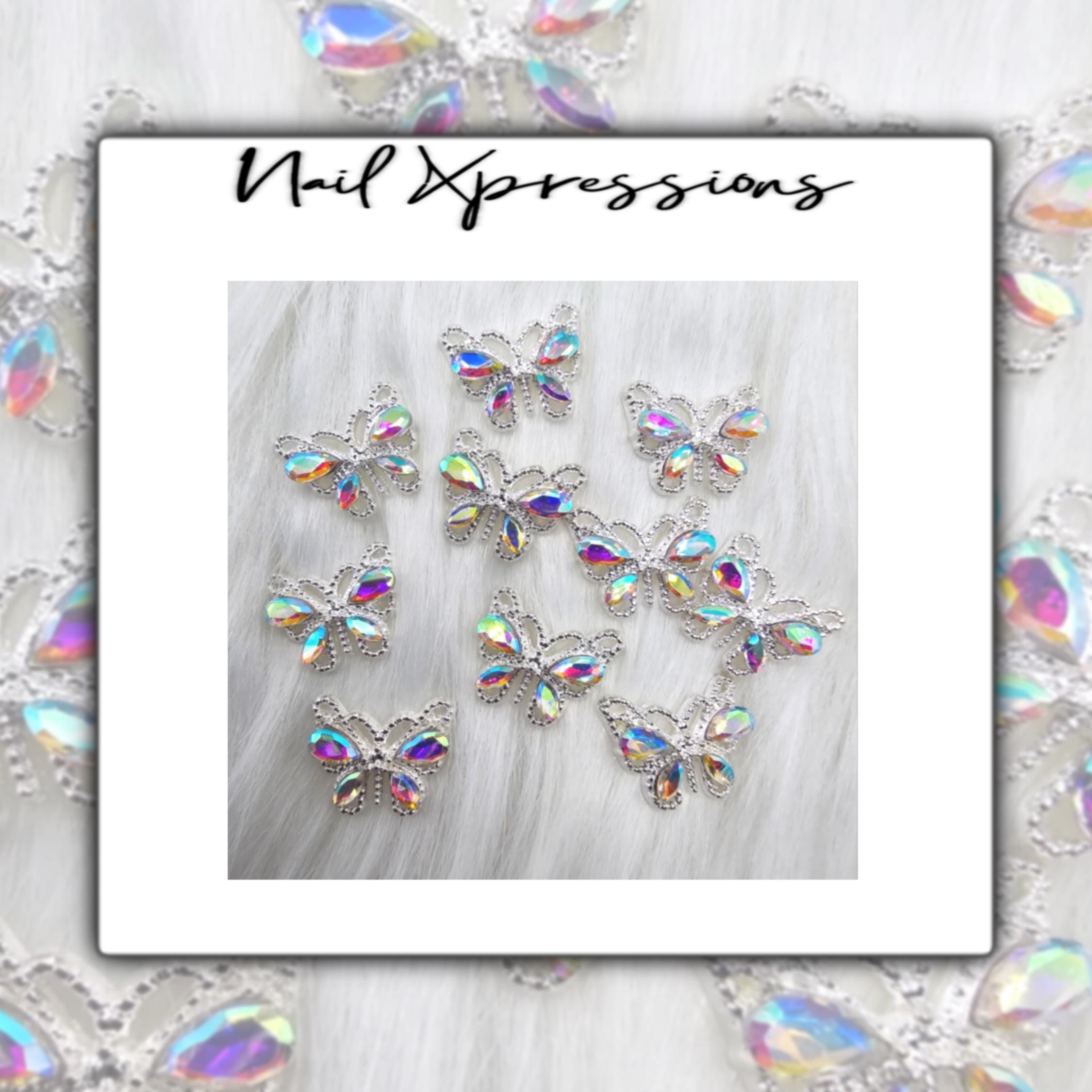 Luxury Butterfly Nail Charm