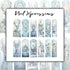 Magical Winter Forest Nail Wraps | Nail Art Wrap | Water Transfer Nail Wrap | Custom Nail Wraps