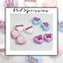 Conversation Candy Heart Nail Charms
