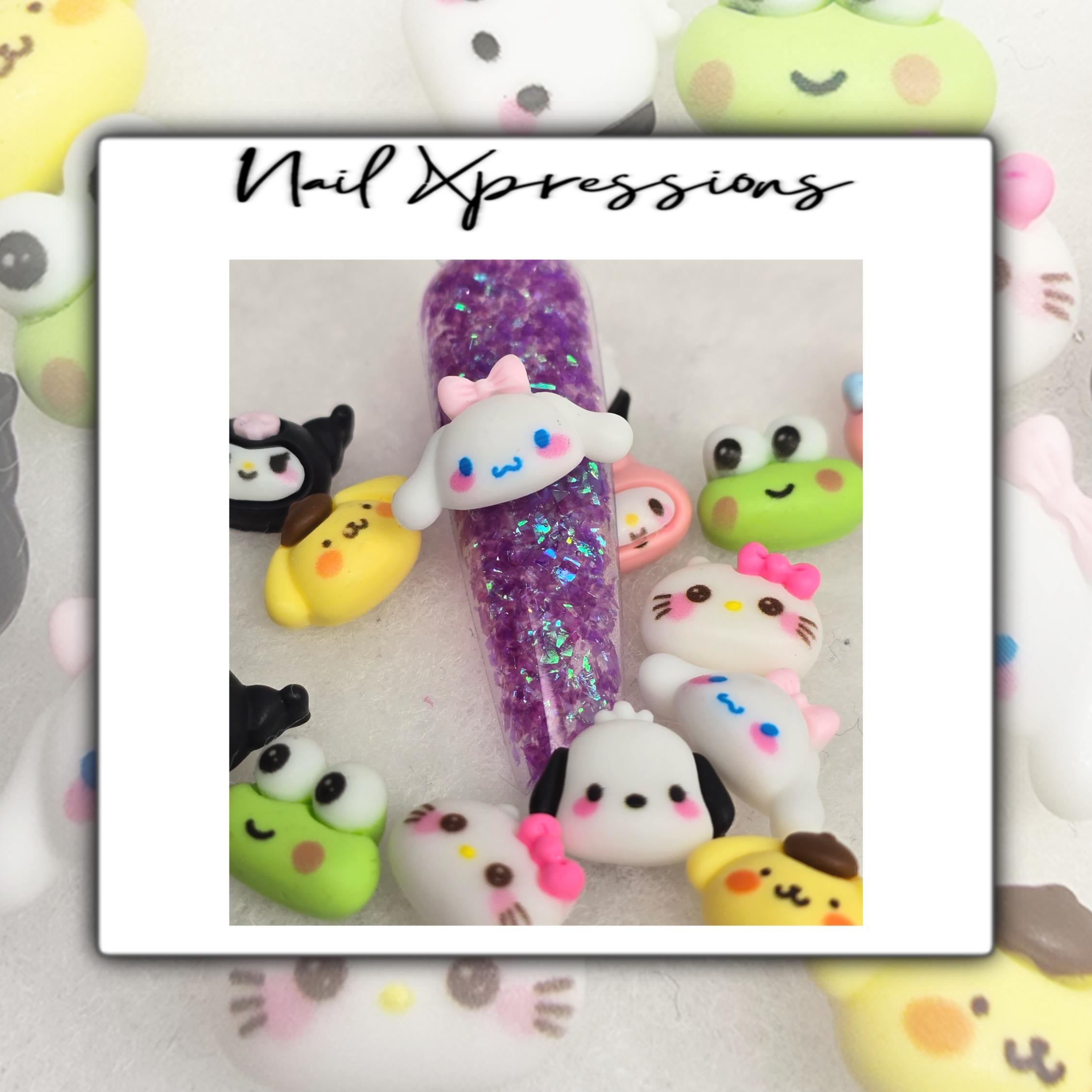 Sanario Hello Kitty & Friends Nail Charms
