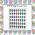 Drip Happy Face Nail Decals