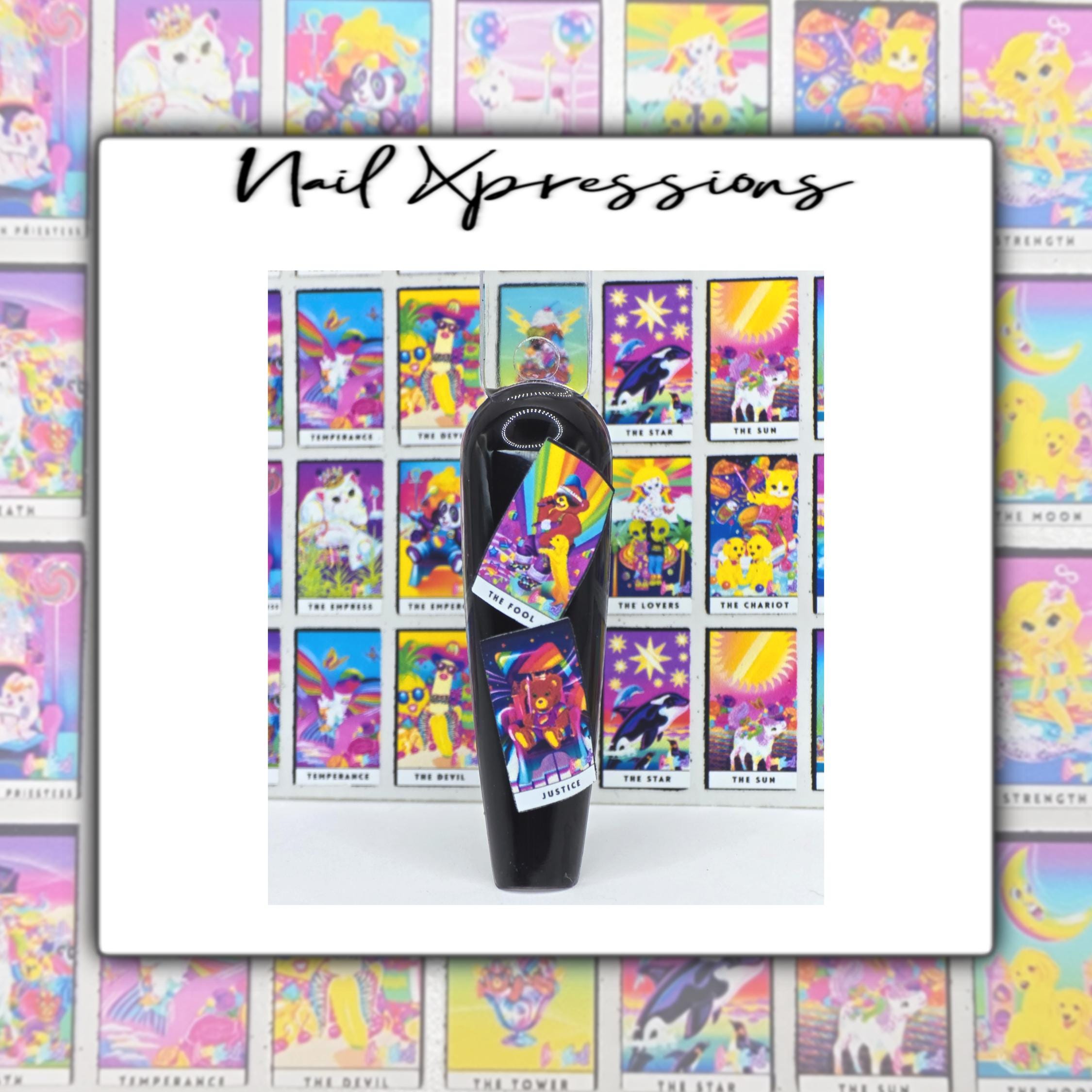 90s Lisa Frank Nail Decals