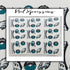 Eagles Football Fan Water Decals | Football Nail Decals | Sport Nail Art | Nail Art | Nails | Nail Decals