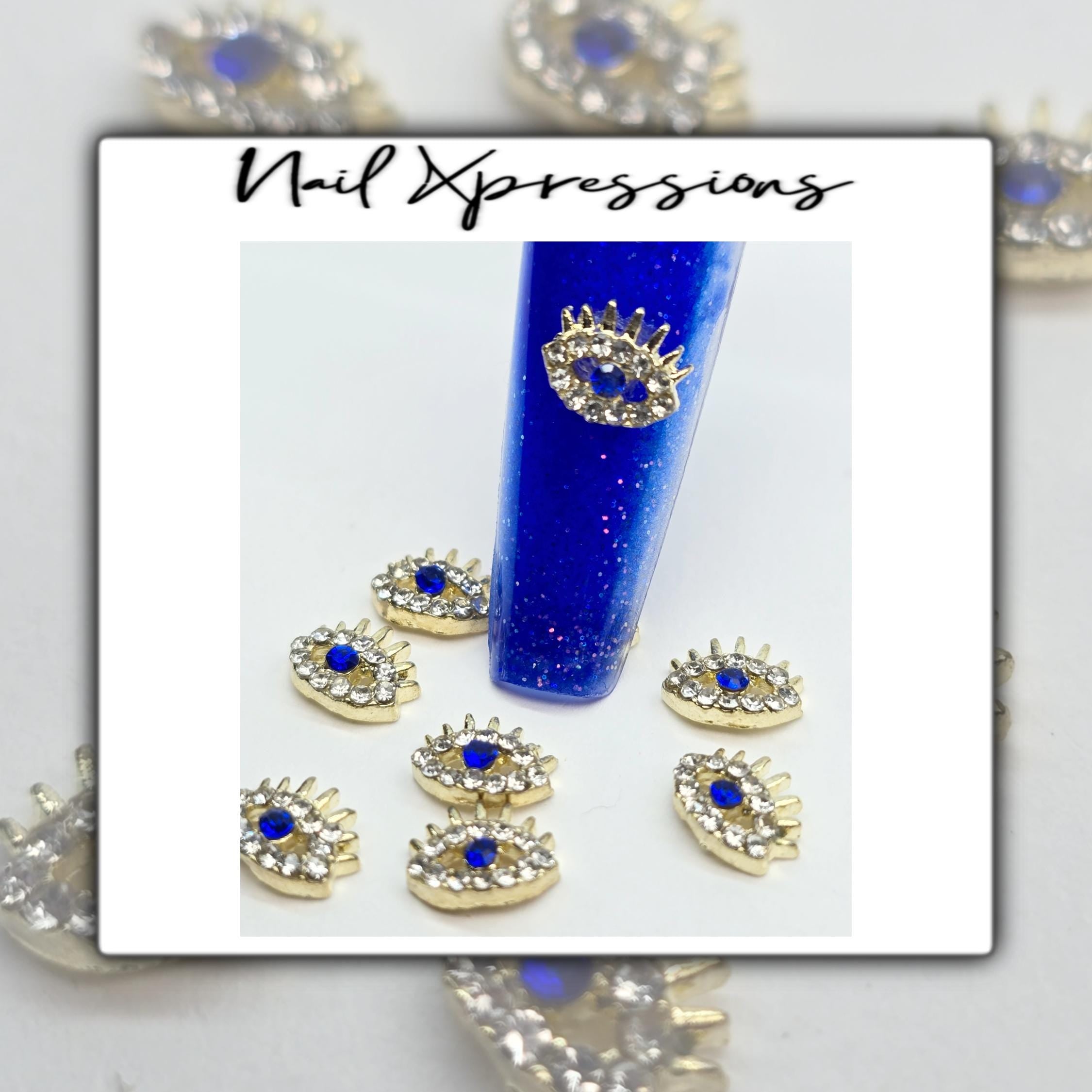 Evil Eye Nail Art Charm