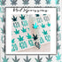420 Vinyl Nail Sticker