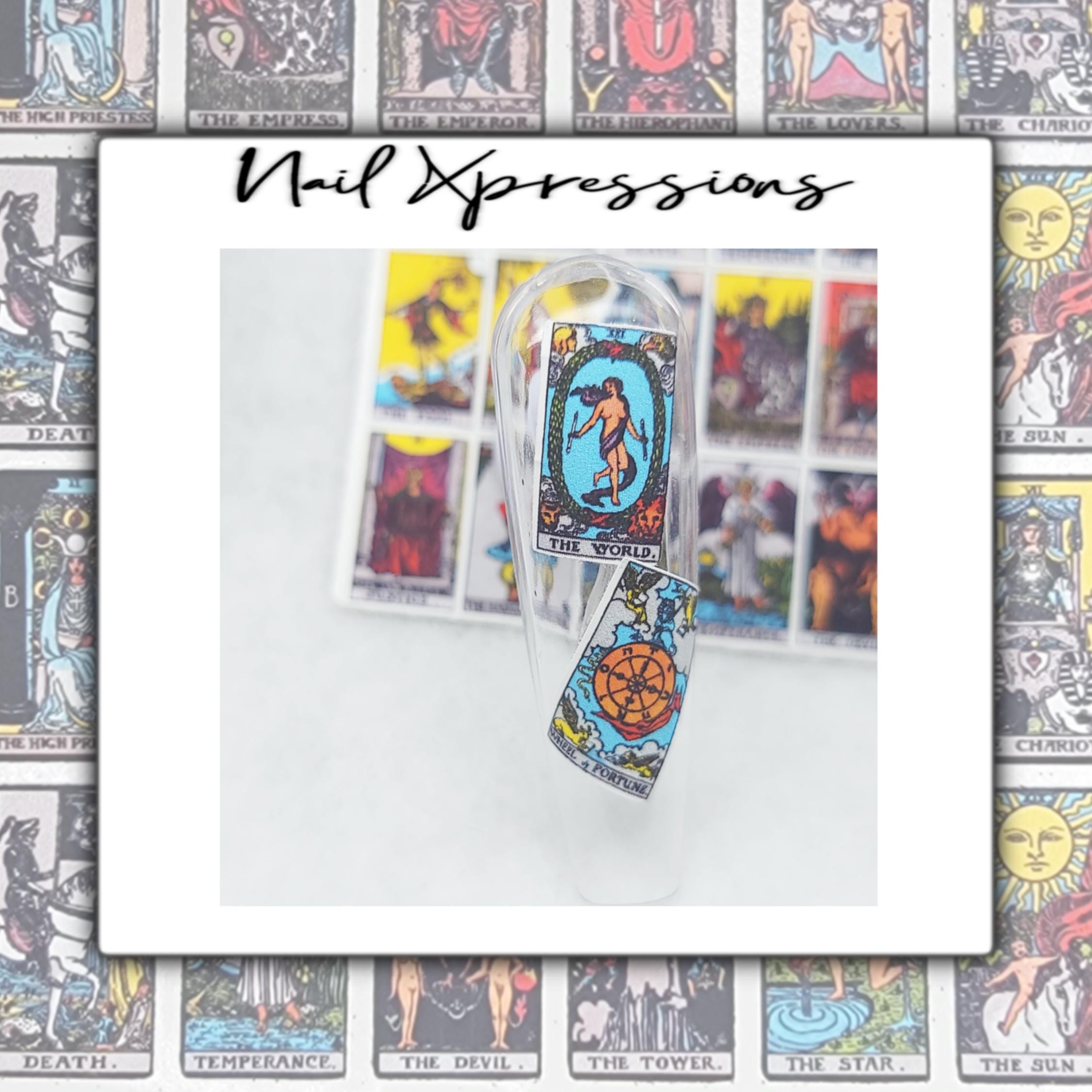 Tarot Cards Nail Decals