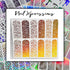 Leopard Print Foiled Nail Art| Foiled Nail Water Decals | Foiled Nail Water Wraps | Holographic Nail Art | Holographic Nail decals