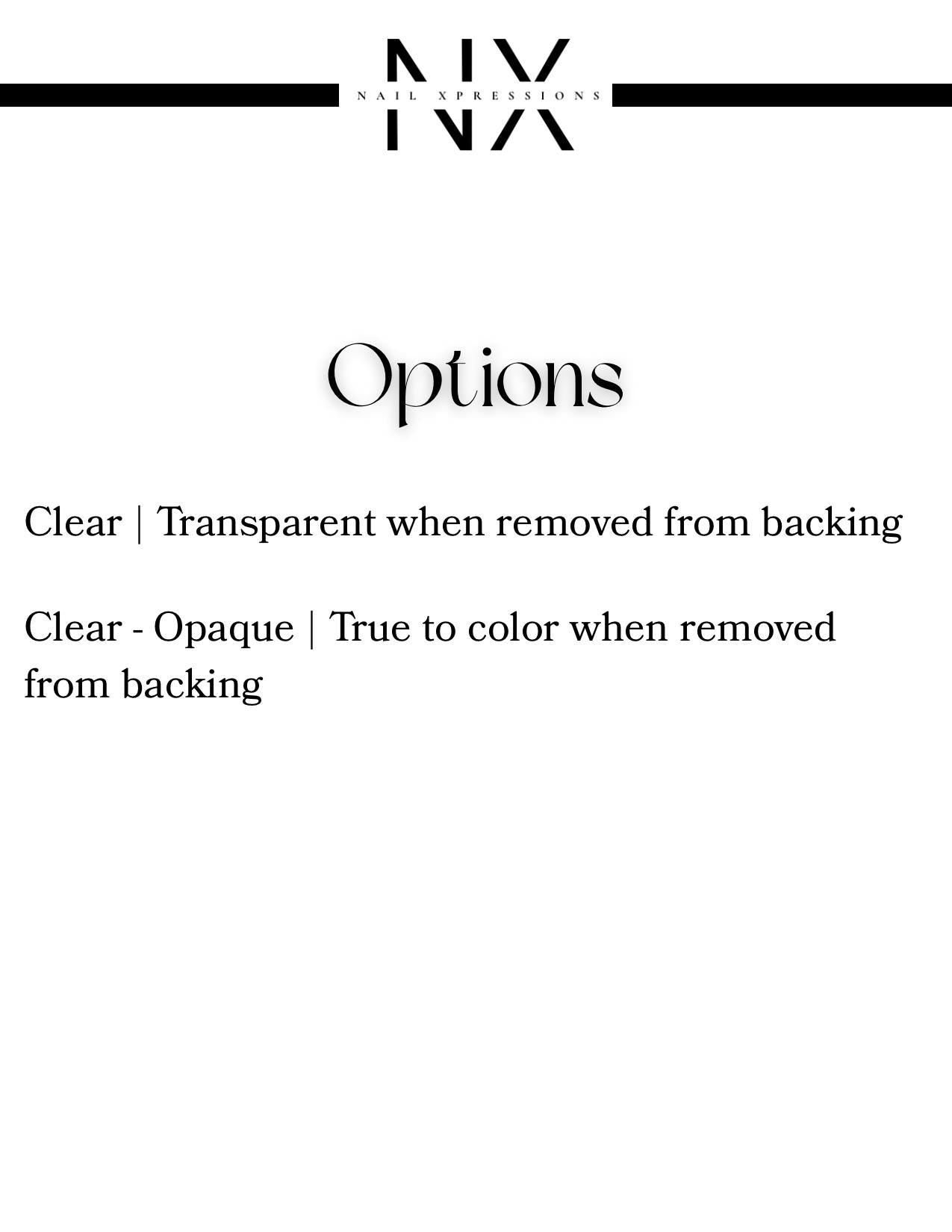 Naughty Candy Hearts Water Nail Decal