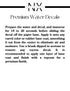 Fruit Slices Water Nail Decal