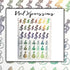 Money Bags Foiled Nail Art| Foiled Nail Water Decals | Foiled Nail Water Wraps | Holographic Nail Art | Holographic Nail decals