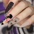Pink Honeycomb Bee Mix Nail Wraps | Nail Art Wrap | Water Transfer Nail Wrap | Custom Nail Wraps