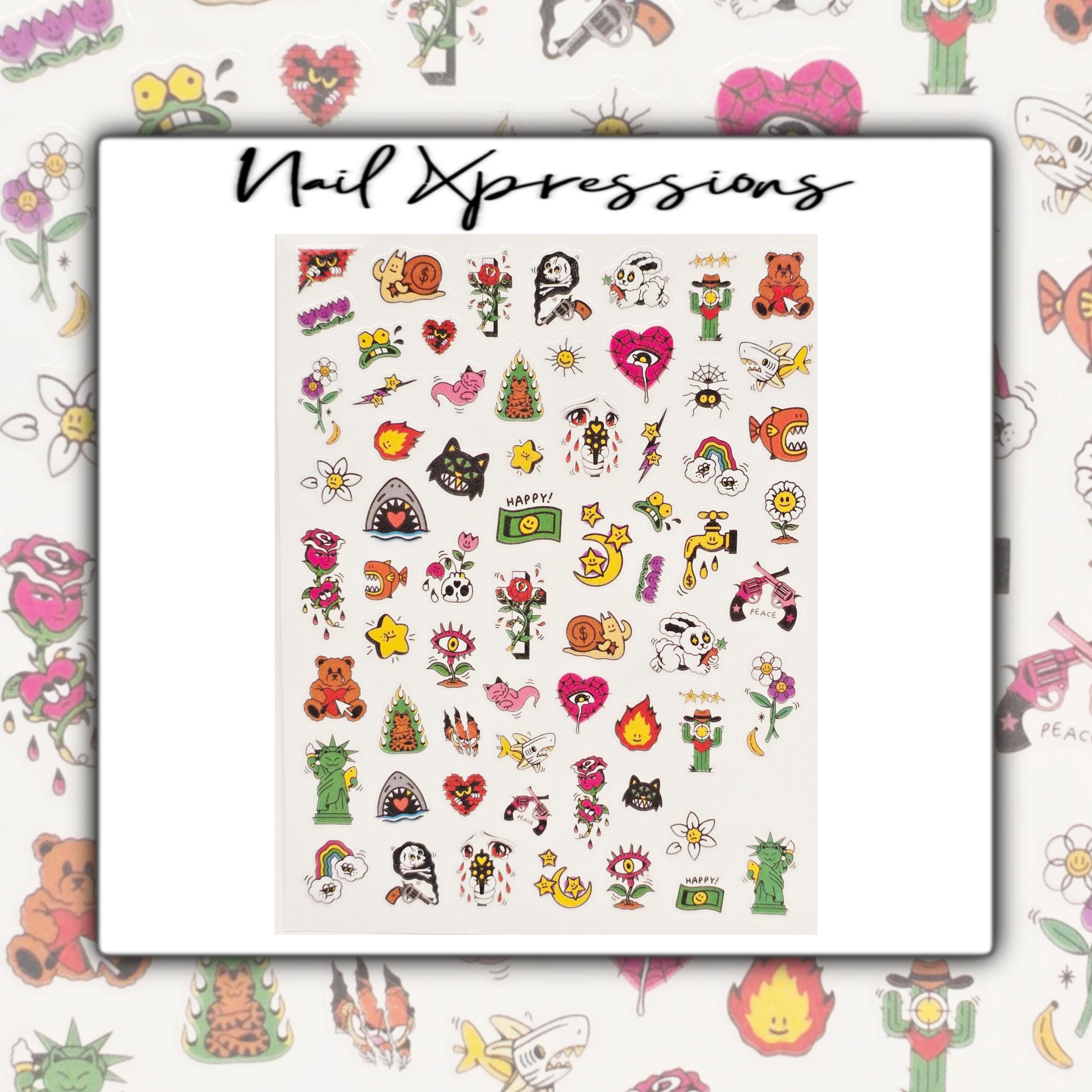 Wild West Nail Sticker