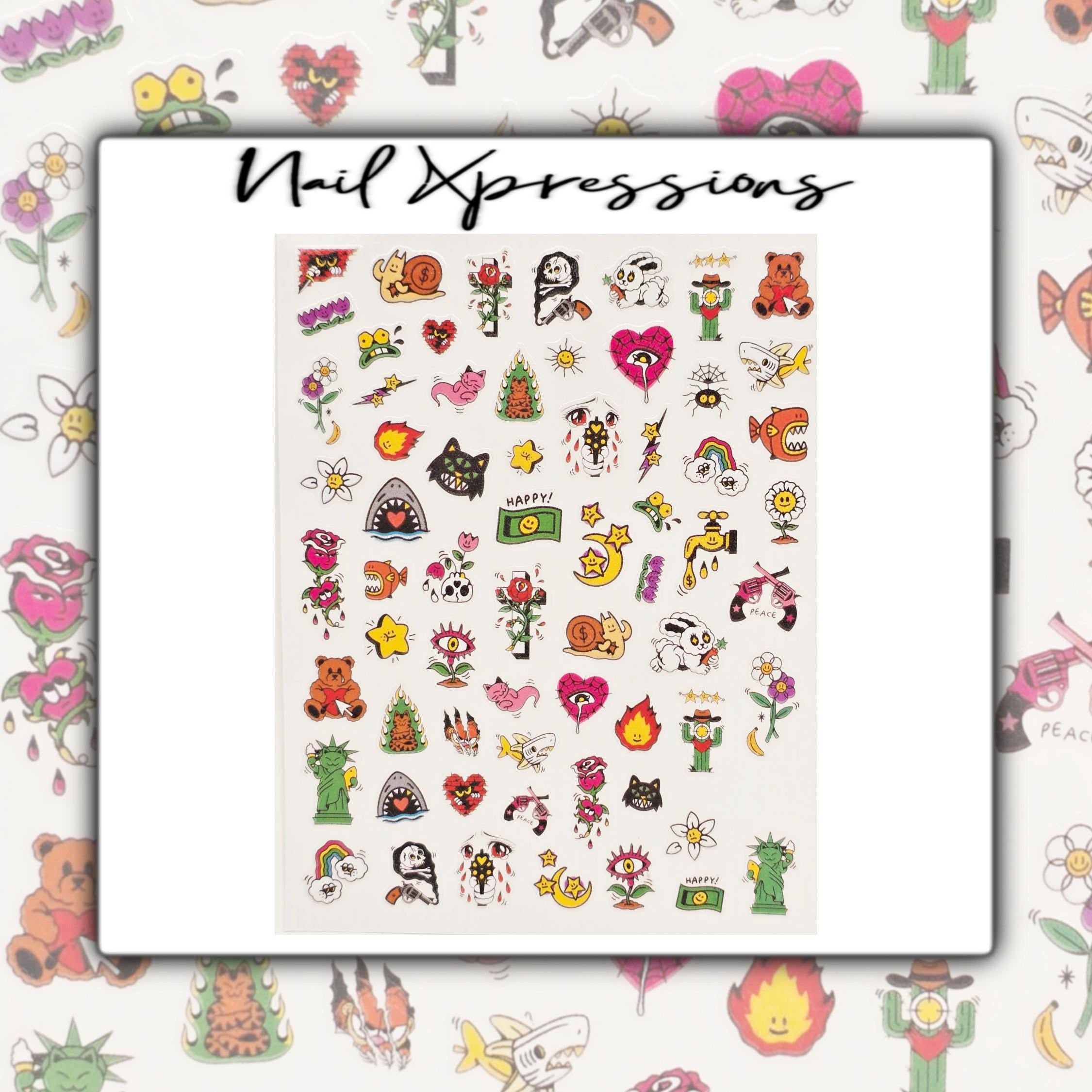 Wild West Nail Sticker