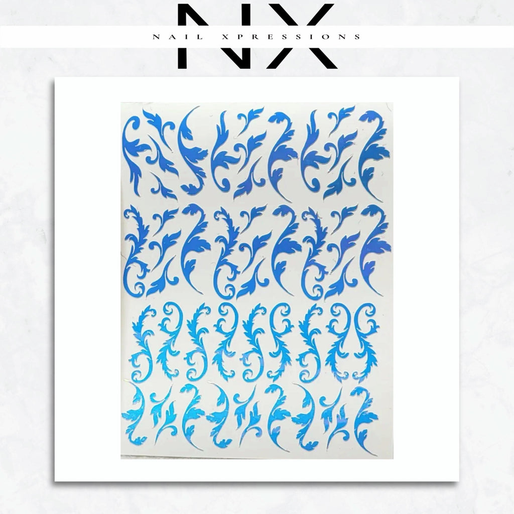 Baroque Vinyl Nail Sticker