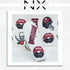 Bucs Football Water Nail Decals