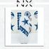 Cowboys Football Water Nail Decals