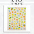 Fruit Embossed Nail Art Sticker | Self Adhesive Nail Art Stickers