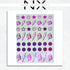90’s Vibe Foil Nail Sticker