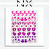 Gender Reveal Foiled Nail Sticker