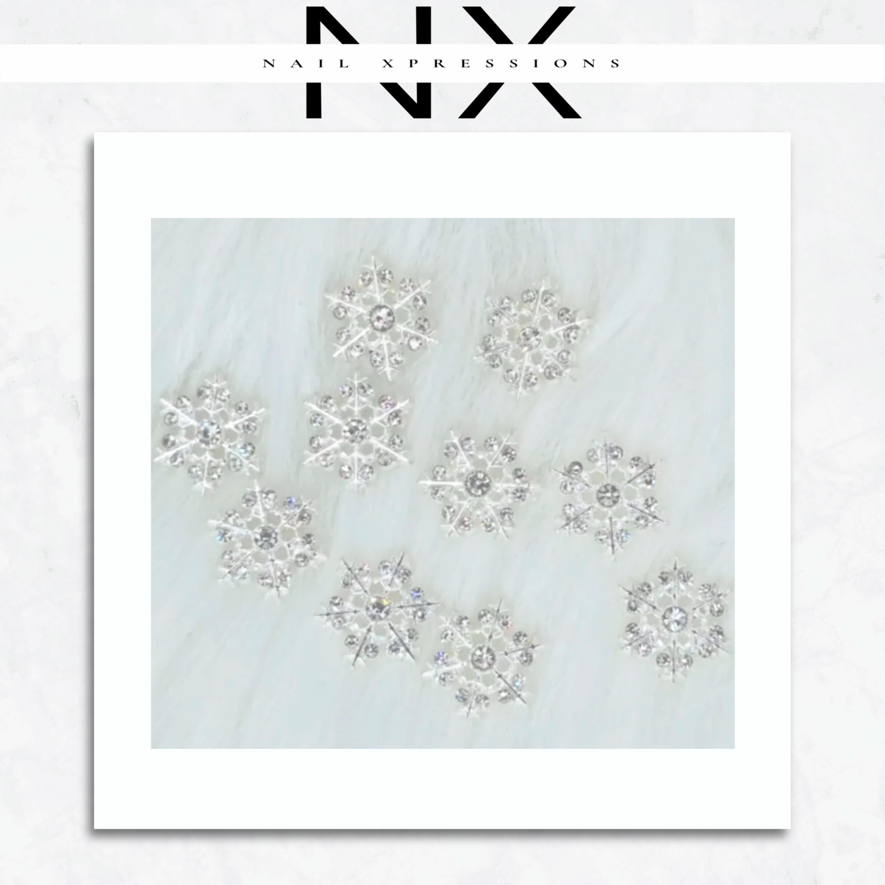 Snowflake Nail Charm