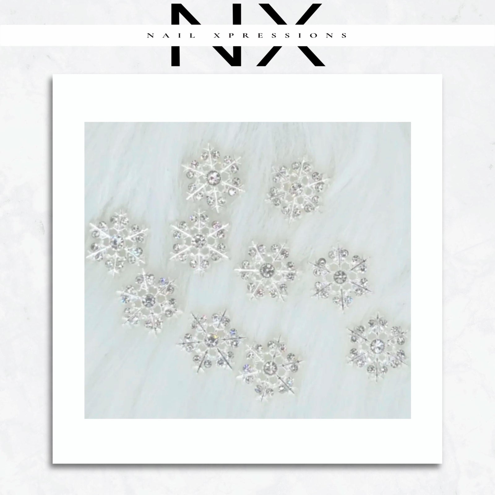 Snowflake Nail Charm