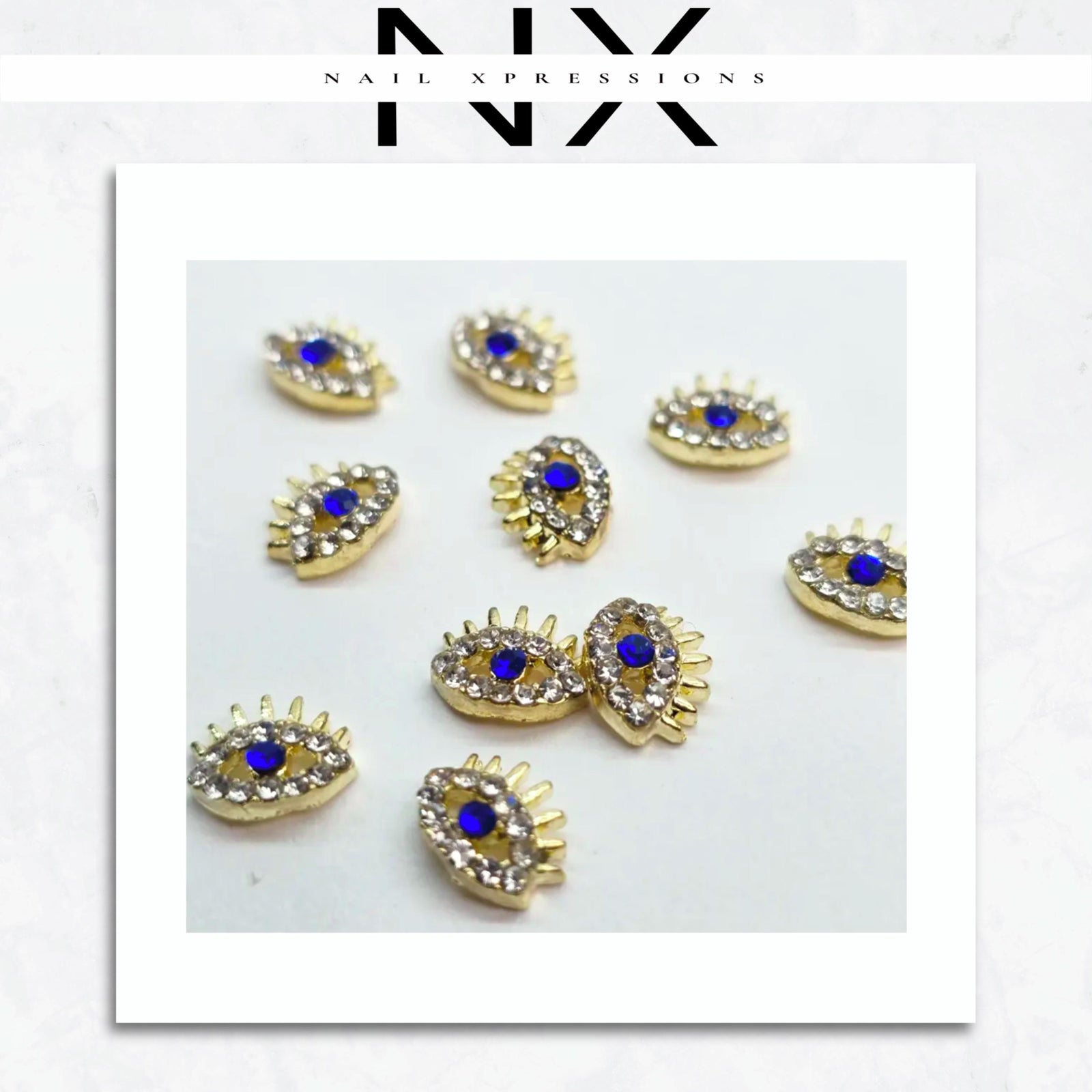 Evil Eye Nail Charm