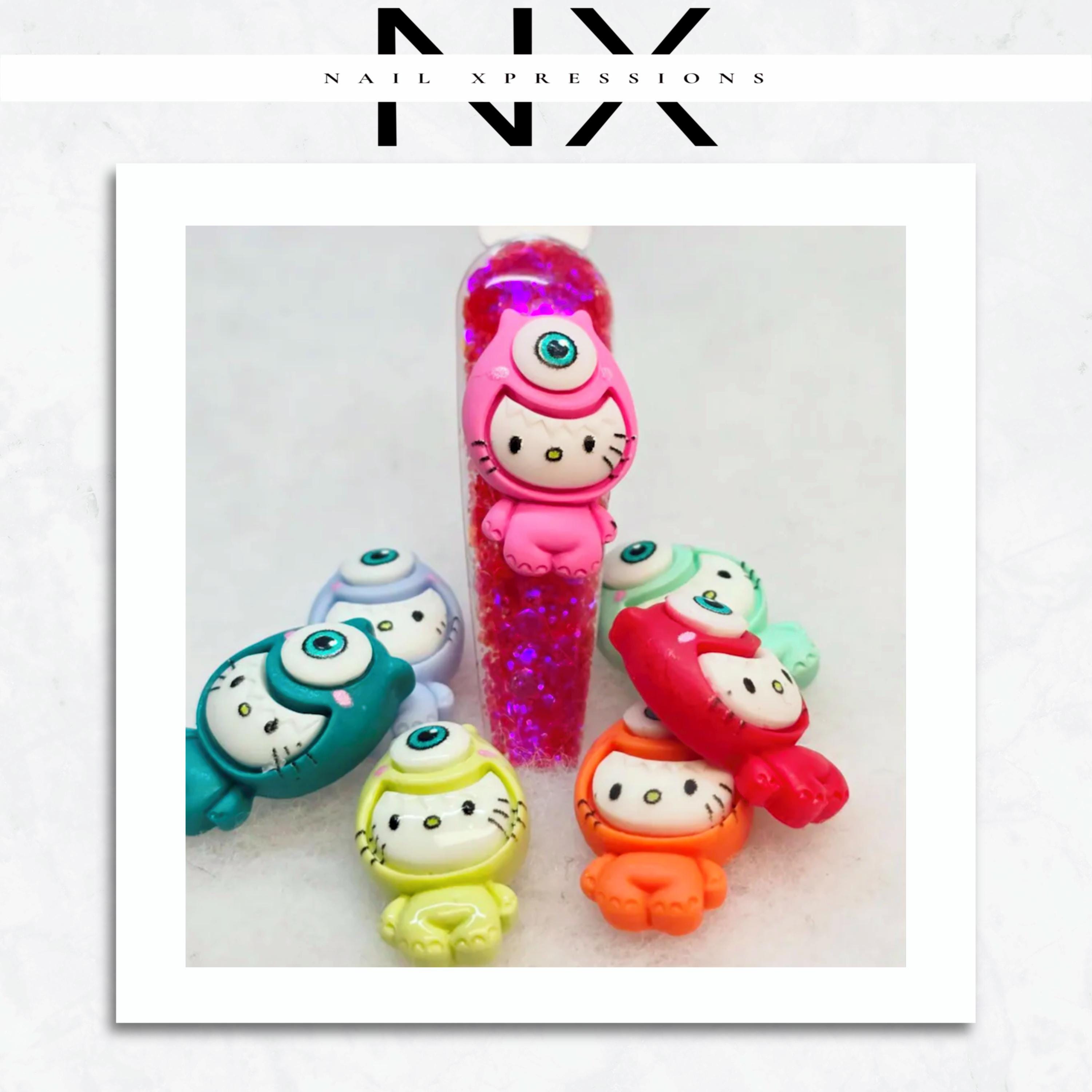 Monster Kitty Kawaii Nail Charm