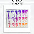 Dripping Foiled Water Nail Decal