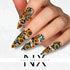 Cow Print and Sunflower Nail Decals | Nail Art Water Transfer | Nail Wraps