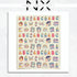 Drippy Smilies Nail Sticker