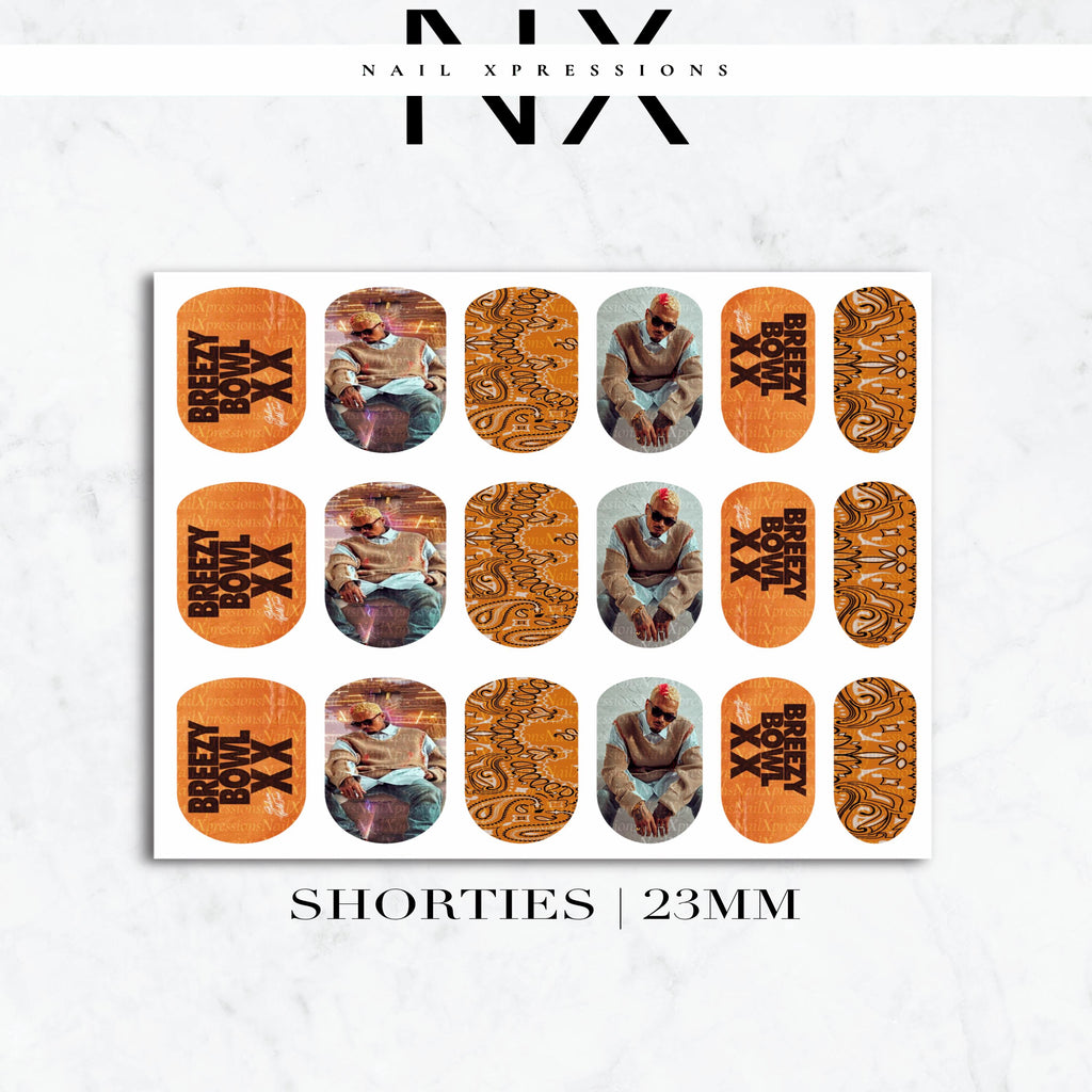 C. Breezy Nail Wraps | Nail Art Water Transfer | Nail Wraps