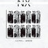 Monochrome Chris Breezy Brown Nail Decals | Nail Art Water Transfer | Nail Wraps