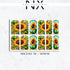 Stained Glass Sunflower Nail Decals | Nail Art Water Transfer | Nail Wraps