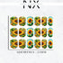 Stained Glass Sunflower Nail Decals | Nail Art Water Transfer | Nail Wraps