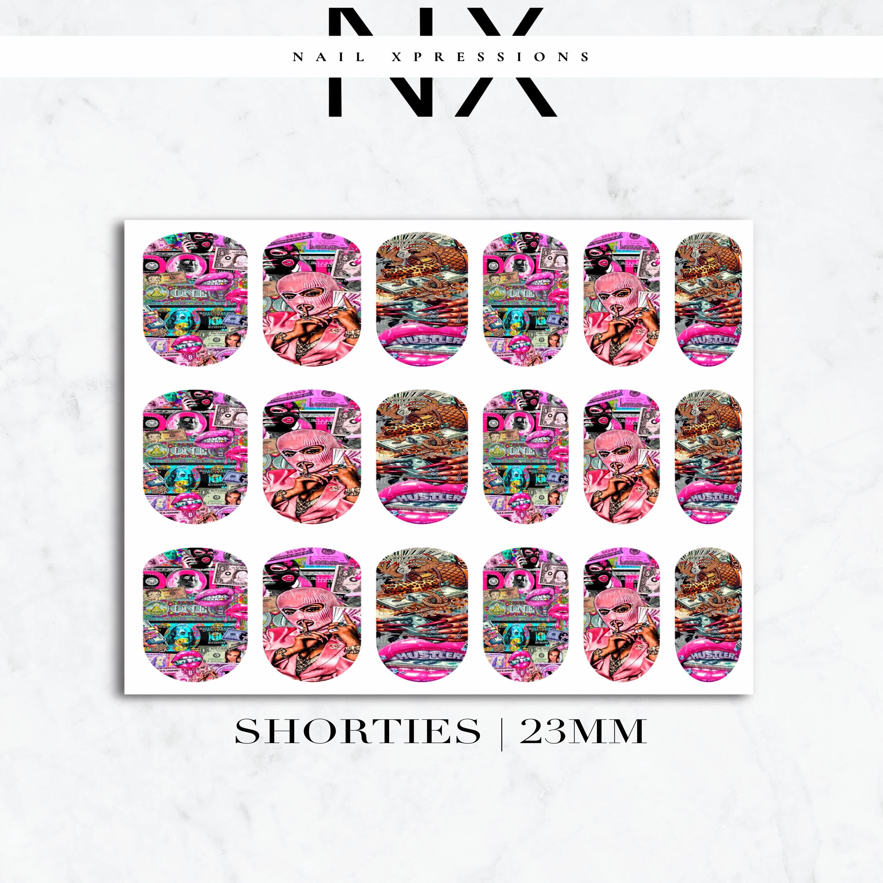 Hustler Money Nail DecalsNail Decals | Nail Art Water Transfer | Nail Wraps