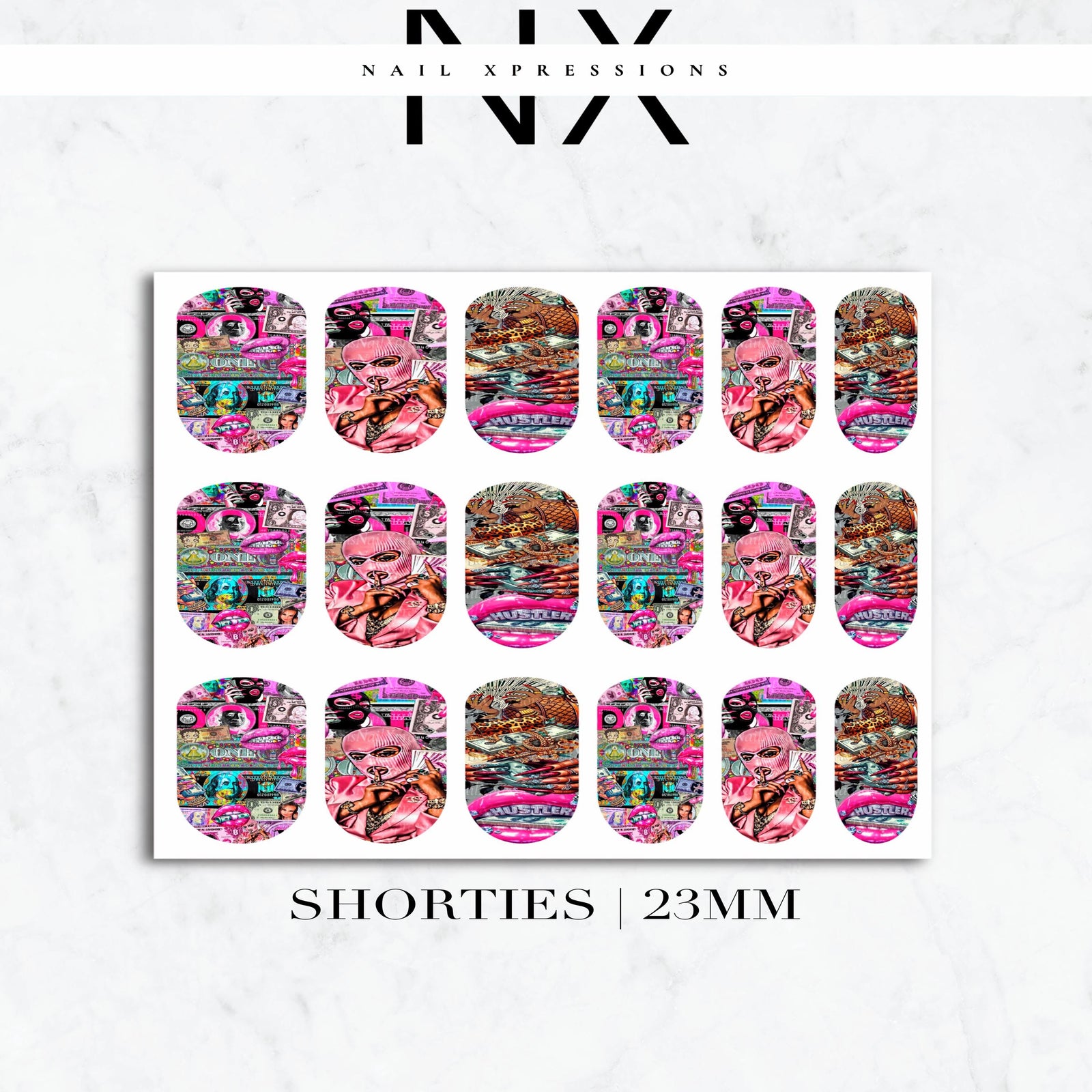 Hustler Money Nail DecalsNail Decals | Nail Art Water Transfer | Nail Wraps