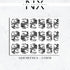 Monochrome Tropical Paradise Nail Decals | Nail Art Water Transfer | Nail Wraps