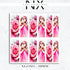Pink Princess Nail Decals | Nail Art Water Transfer | Nail Wraps