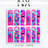 Pink Popart Pink Nail Decals | Nail Art Water Transfer | Nail Wraps