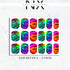 Neon Smoke Nail Decals | Nail Art Water Transfer | Nail Wraps